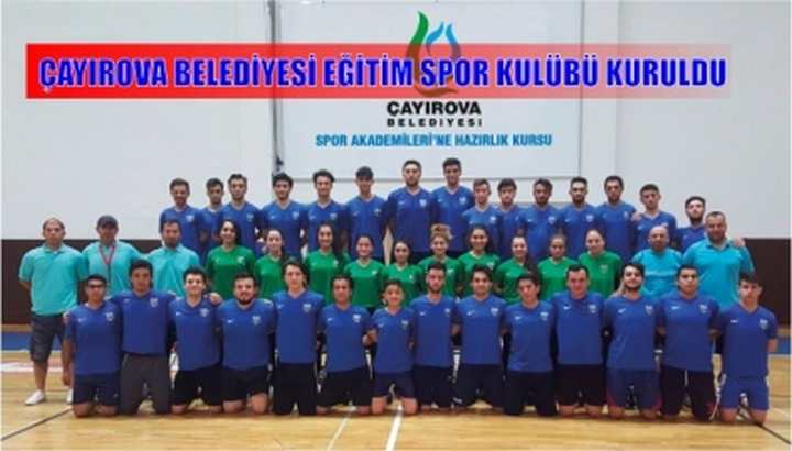 Çayırova Belediyesi Eğitim Spor Kulübü Kuruldu,