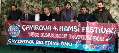 ÇAYIROVA' DA HAMSİ FESTİVALİ 