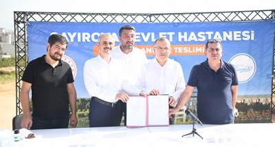 Çayırova Devlet Hastanesi’nin yer teslimi tamam