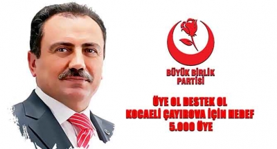 ÇAYIROVA İÇİN HEDEF 5 BİN ÜYE