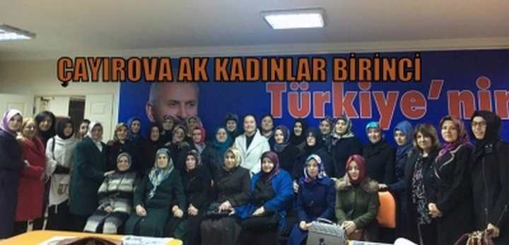 Çayırova Kadın Kolları Birinci Oldu