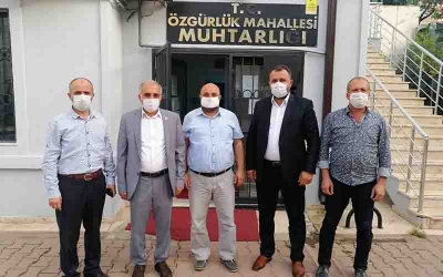 ÇAYIROVA SAADET MUHTARLARI ZİYARET ETTİ