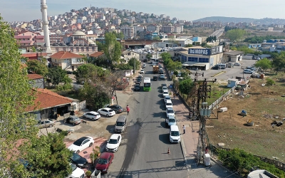 Çayırova Yavuz Sultan Selim Caddesi yenilendi