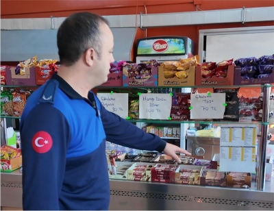Çayırova Zabıtası’ndan okul kantinlerinde denetim
