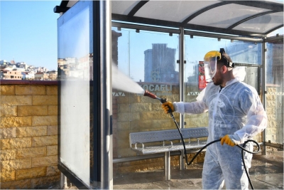 Çayırova’da Dezenfekte Çalışması