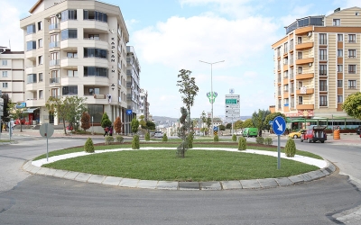 Çayırova’da iki dönel kavşağa düzenleme