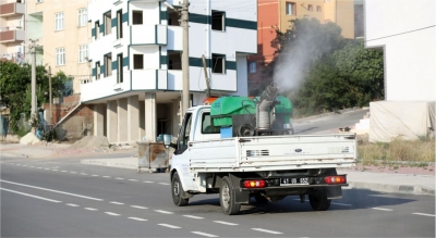 Çayırova’da ilaçlama çalışmalarına devam