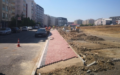 Çayırova’da üst yapı çalışmaları ile yol konforu artıyor