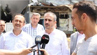 ÇAYIROVA'DA YANGIN