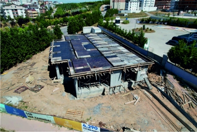 Çayırova’nın gençlik merkezi yükseliyor