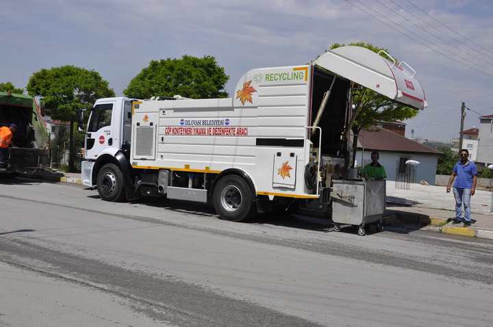 Dilovası’nda  Konteynerler Pırıl Pırıl Oluyor