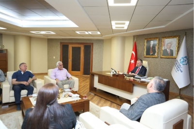 Cemevlerinden  Büyükakın’a teşekkür ziyareti.