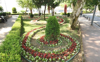 Çiçek Bahçesine Döndü