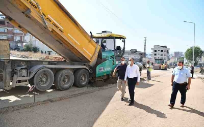 Çiftçi, çalışmaları yerinde inceledi