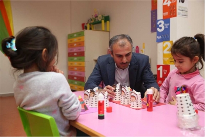 Çiftçi, “ Çocuklarımızı geleceğe hazırlıyoruz”