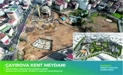 Çiftçi, “Kent meydanı halkımıza nefes aldıracak”