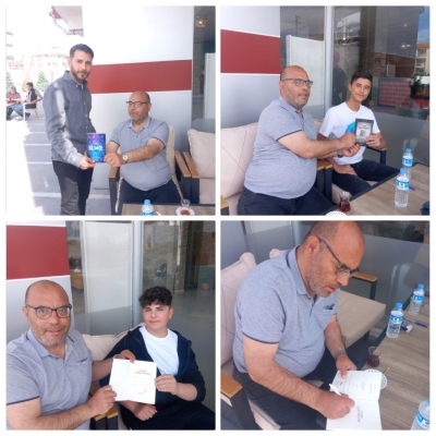 CİHANBEYLİ’DE İMZA GÜNÜ DÜZENLEDİ