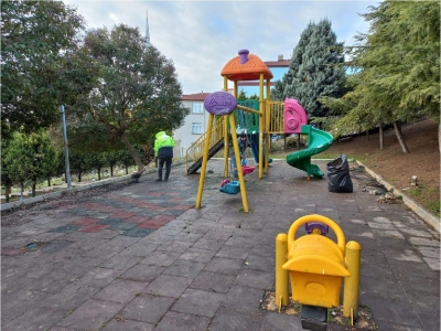 Çocuk parkları yaza hazır 