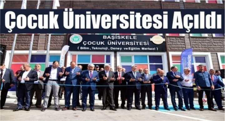 Çocuk Üniversitesi Açıldı