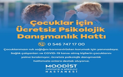 Çocuklar için Ücretsiz Psikolojik Danışmanlık Hattı