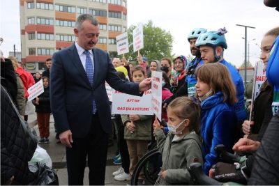 Çölyak için 264 km pedal çevirecekler