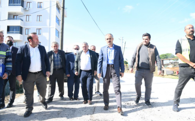 Cumhuriyet’te asfalt çalışması