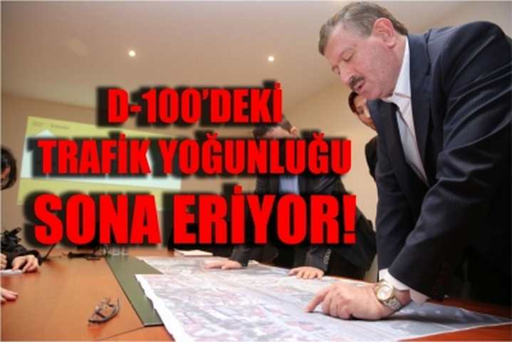 D-100’deki trafik yoğunluğu sona eriyor