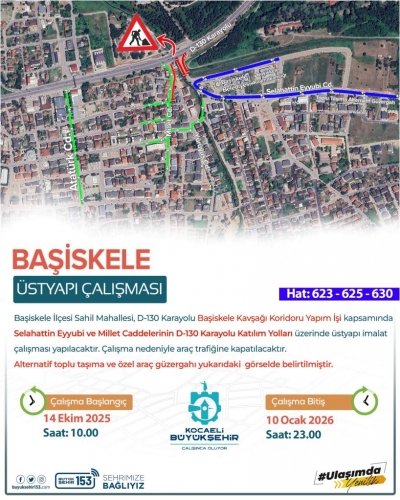 D-130'da trafik düzenlemesi
