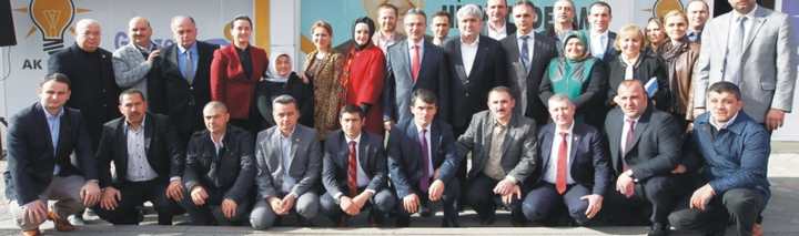 Ak Parti Gebze, Meclis Üyesi adayları ile bir araya geldi