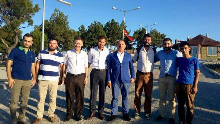 TAHSİN TARHAN LİSELİLERLE BULUŞTU