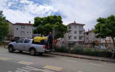 Darıca Belediyesi sivrisinekle mücadele ediyor