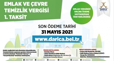 Darıca Belediyesi’nden Emlak vergisi uyarısı