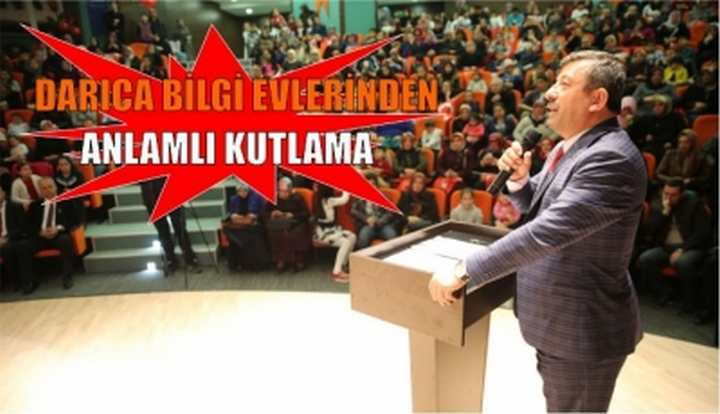 DARICA BİLGİ EVLERİNDEN ANLAMLI KUTLAMA