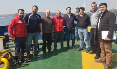 Darıca Kızılay’dan S.O.S Veren Gemiye Ziyaret