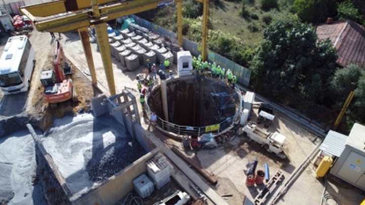 DARICA SAHİL KANALİZASYON TÜNELİ’İNDE 2 KM’YE ULAŞILDI