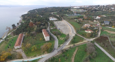 Darıca sahil parkı içindeki yol konforu arttırıldı