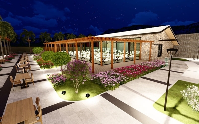 Darıca Sahil Parkı’na yeni restoran binası