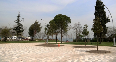 Darıca sahil parkına çevre düzenlemesi