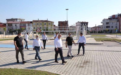 Darıca Trafik Eğitim Parkı tamamlanıyor