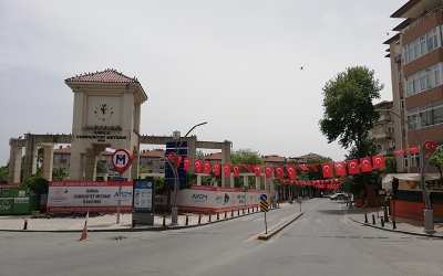 Darıca, Türk bayraklarıyla süslendi