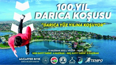 Darıca’da 100. Yıl koşusu düzenlenecek