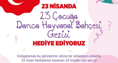 Darıca’da 23 Nisan’a özel kutlama