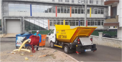 Darıca’da çöp taksiler hizmete başladı
