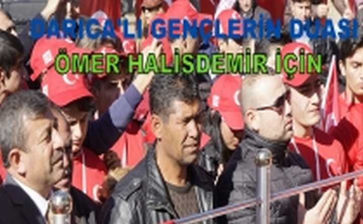 DARICA’LI GENÇLER ÖMER HALİSDEMİR’E GİTTİ