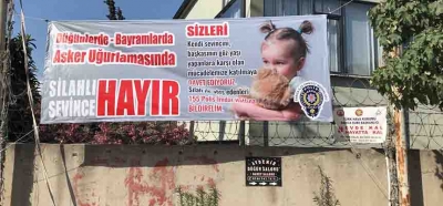 DARICA'YA UYARI AFİŞLERİ ASILDI
