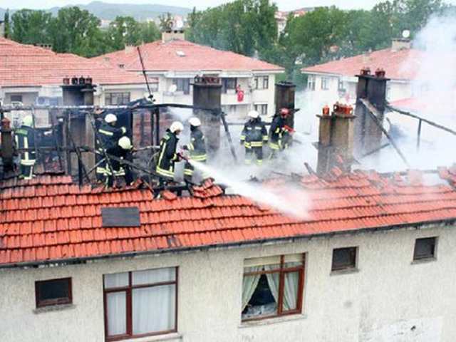 Temizlenmeyen baca büyük bir yangına sebep olabilir