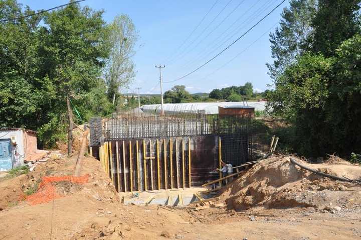 Gebze Ovacık ve Kadıllı köyleri arasına köprü