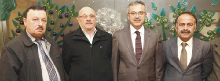Köşker’e Beylikbağı muhtarlarından tebrik