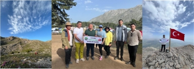 Dedegöl zirvesine tırmandı