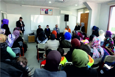 Depremde hayatını kaybedenler için Kur’an-ı Kerim okundu